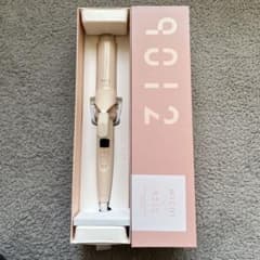 【一度使用のみ】CREATEs カールヘアアイロン ピンクベージュ コテ 箱付き ほぼ新品】CREATEs カールヘアアイロン ピンクベージュ コテ 箱付き