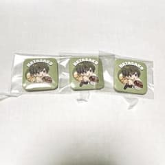 高田村交易所◎バレンタイン正方形缶バッジ◎はたさこのサムネイル