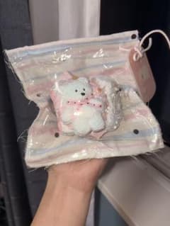 デコレーション スクイーズ 2個セット 【小紫】のサムネイル