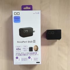 CIO NovaPort DUO II 45W 充電器 ブラックのサムネイル