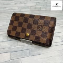 極美品　60 ルイヴィトン長財布　二つ折り財布 ダミエ　li7 極美品 60 ルイヴィトン長財布 二つ折り財布 ダミエ li7 - メルカリ