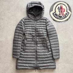 MONCLER BARBEL ダウンジャケット グレー ロゴワッペン 00 - メルカリ