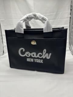 COACH トートバッグ ショルダーバッグ ロゴ刺繍 CAM75 - メルカリ