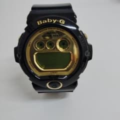 CASIO Baby-G ブラック ゴールド レディース腕時計のサムネイル