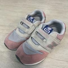 New Balance 996 スニーカー 16.5cm グレー/ピンクのサムネイル