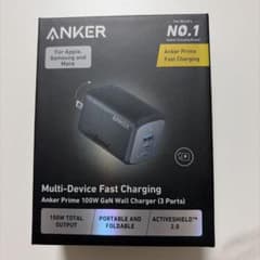 Anker Prime 100W GaN Wall Chargerのサムネイル