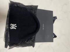 AMIRI カシミヤニットキャップ ビーニー ブラックのサムネイル