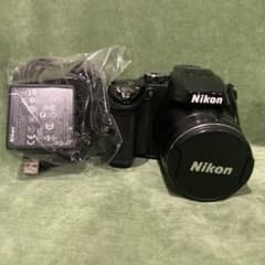Nikon COOLPIX P500 digital camera, black, in good working order.