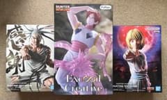 HUNTER×HUNTER 피규어 3체 세트