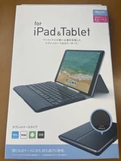 ELECOM タブレットケース付きキーボード TK-CAP02BK【未使用品】のサムネイル