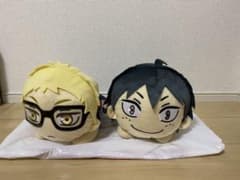 ハイキュー メガジャンボ寝そべりぬいぐるみ　月島蛍&山口忠のサムネイル
