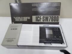 Sony BCLラジオ ICF-SW7600 ワールドバンドレシーバー 通電OK Sony BCLラジオ ICF-SW7600 ワールドバンドレシーバー 通電OK - メルカリ