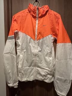 Nike ウィンドブレーカー M オレンジ/ホワイトのサムネイル