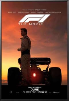 *新品/非売品*F1 エフワン ブラッドピット IMAX オリジナル映画ポスター 映画F1 エフワン IMAX限定ポスター ブラッドピット主演 A3サイズ