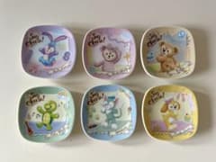 ディズニー ダッフィー ダッフィー＆フレンズ 小皿 豆皿 小皿6枚セット
