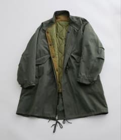 アダムエロペ モッズコート 3way オリーブ ライナー付き サイズS M-65
