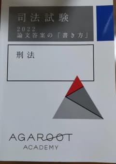 司法試験 論文答案の書き方　刑法のサムネイル