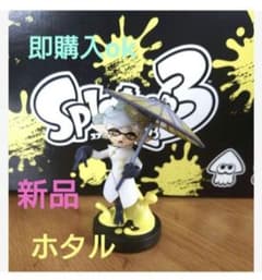 아츠모리 콜라보레이션 스플라툰 amiibo 신님 신품 반딧불 오르타나