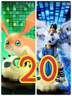 デジモン　アドベンチャー　デジヴァイスタンド　パタモン　エンジェモン　12個
