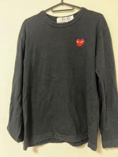 PLAY COMME des GARCONS 長袖Tシャツ ブラック ロンtのサムネイル