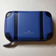 GLOBE-TROTTER トラベルポーチ ブルーのサムネイル