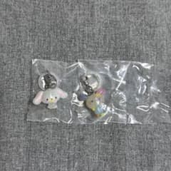 サンリオ ゆるっとめじるしアクセサリー ウサハナ しろうさ 2個セットのサムネイル