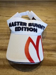 MASTER BUNNY EDITION サンバイザー ホワイト - メルカリ
