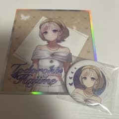 轟はじめ マルイ クリア色紙 缶バッジ