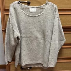 Thumbnail of LagunaMoon ベージュ 生成り ネップ入り 長袖ニット