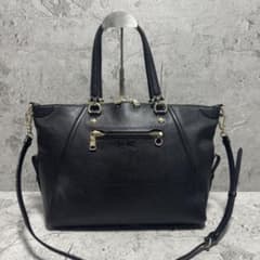 美品✨️COACH A4可 2way ショルダーバッグ ホースアンドキャリッジ 黒 