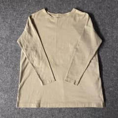 vintage 七部袖シャツ　cityboy カジュアル　カーキ　オーバーサイズ
