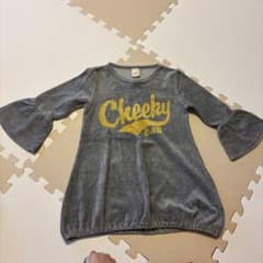 Cheeky グレー ワンピース フレアスリーブのサムネイル