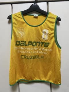 DALPONTE サッカー ビブス 8番 イエローのサムネイル