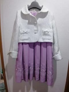 専用、入学式 卒業式　女の子用　スーツ　110のサムネイル