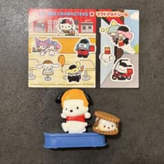 サンリオ　ふにゅっとスモアサンド ハッピーセット ポチャッコ　3点セットのサムネイル