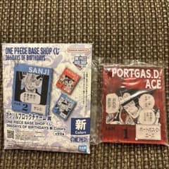 ワンピースベースショップ 一番くじ アクリルブロック エース - メルカリ