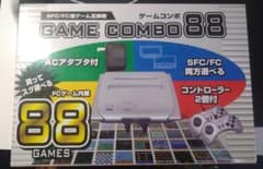 ゲームコンボ88 スーパーファミコン互換機 ソフト8本、おまけに接点 
