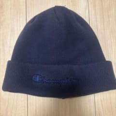 90s Champion ネイビー ニット帽のサムネイル