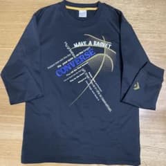 【コンバース】バスケ・ロンT（160）黒のサムネイル
