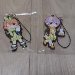 [五等分の花嫁 ラバーストラップコレクション] 中野一花 & 中野四葉 セットのサムネイル