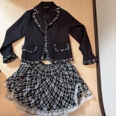 Puch Rouge キッズ フォーマルスーツ 160 チェック柄のサムネイル
