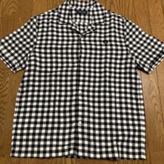FRED PERRY ギンガムチェック 半袖シャツ Lのサムネイル