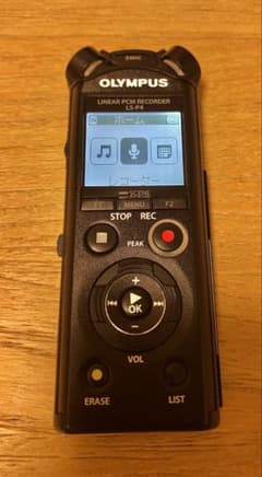 OLYMPUS LS-P4 リニアPCMレコーダーのサムネイル