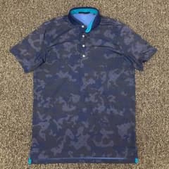 GREYSON ネイビー ポロシャツ Sサイズ ネイビー（紺）系 GREYSON(グレイソン) ポロシャツ(メンズ) - ブランド