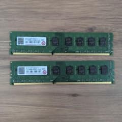 Transcend 16GB DDR3 1600 CL11 メモリキット - メルカリ