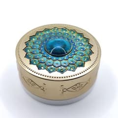 限定品 アナスイ パウダーケース ピーコックデザイン ブライトニングパウダー用