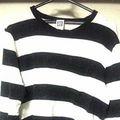 ヒューストン Huston ボーダーTシャツのサムネイル
