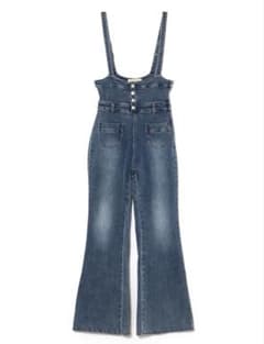 新品★andmary Heart hip denim allinone Sサイズ Sサイズ andmary Heart hip denim allinone - メルカリ