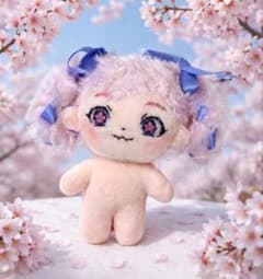 桜　無属性推しぬい　自作のサムネイル