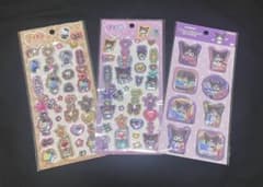 【正規品】サンリオ ぷくキラ チャームステッカー &ウォーターシールセットのサムネイル